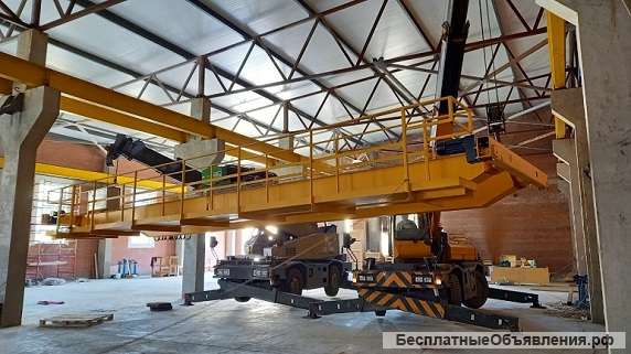 Монтаж опорных кранов от КранШталь