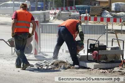 Разнорабочие Подсобники Землекопы в москве и области