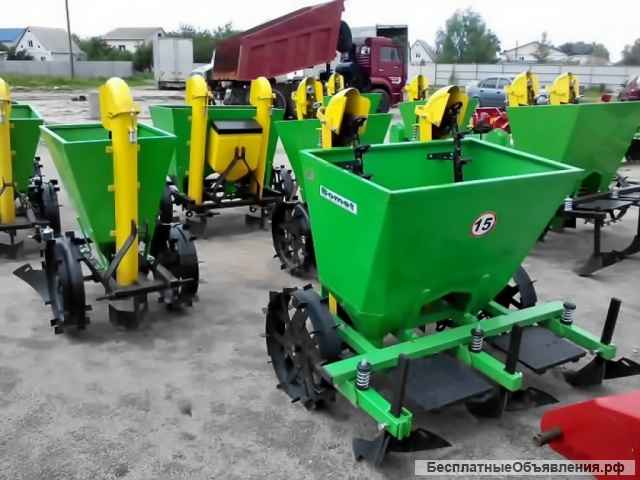 Двухрядная навесная картофелесажалка BOMET S-239 (180 л.)