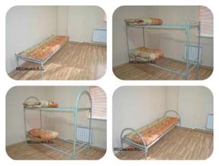 Кровати металлические для рабочих, общежитий, для комплектации бытовок