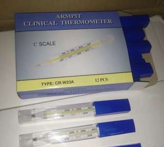 Градусники ртутные