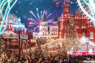 Новогодний автобус по Москве в ночь с 31 декабря на 1 января