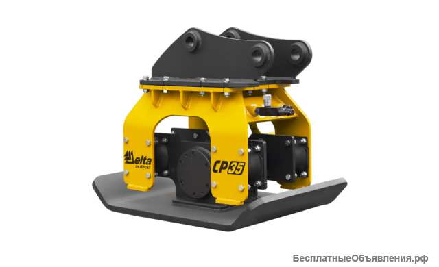 Вибротрамбовка Delta CP 35 для экскаватора погрузчика