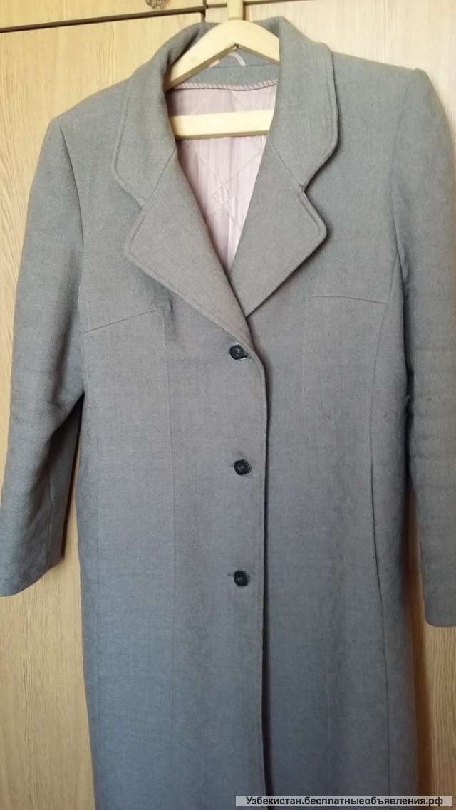 Женское пальто из 100 % шерсти