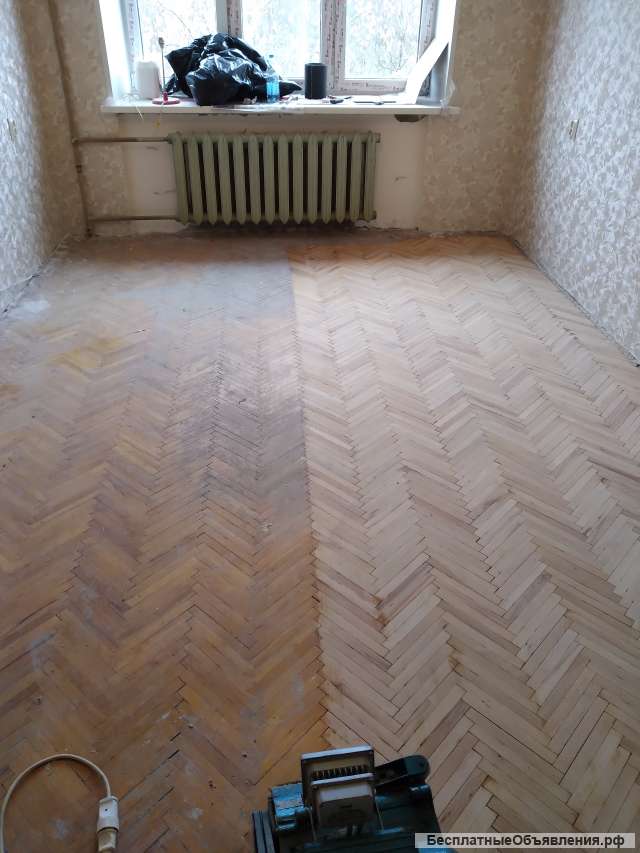 Циклевка деревянных полов