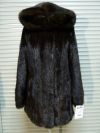 Шикарная шубка из норки Black Glama