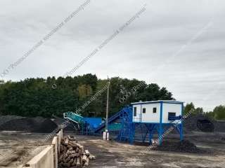 Мобильная сортировка для сортировки минеральных пород