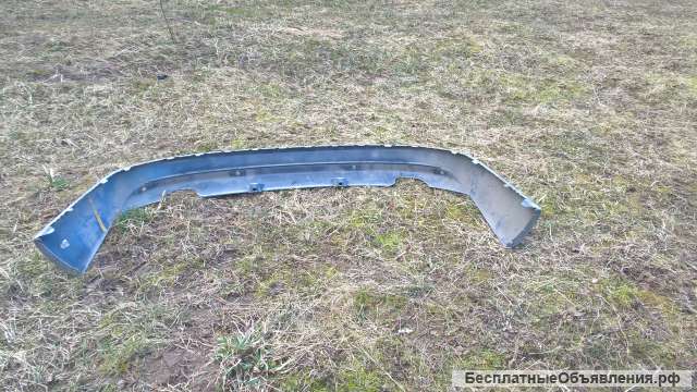 Губа заднего бампера для Вольво Эс 80. Volvo S80. Нижняя часть.