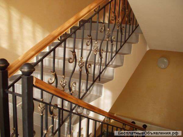 Кованые перила и ограждения
