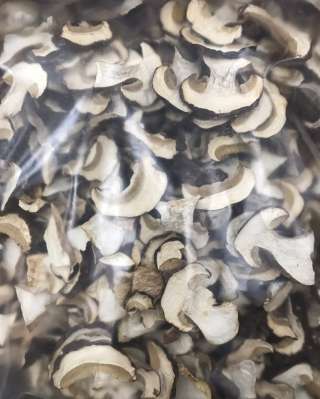 Белый сухой гриб разных сортов