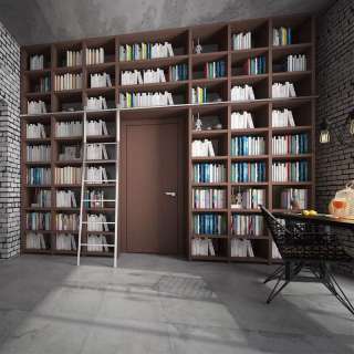 Библиотека с лестницей