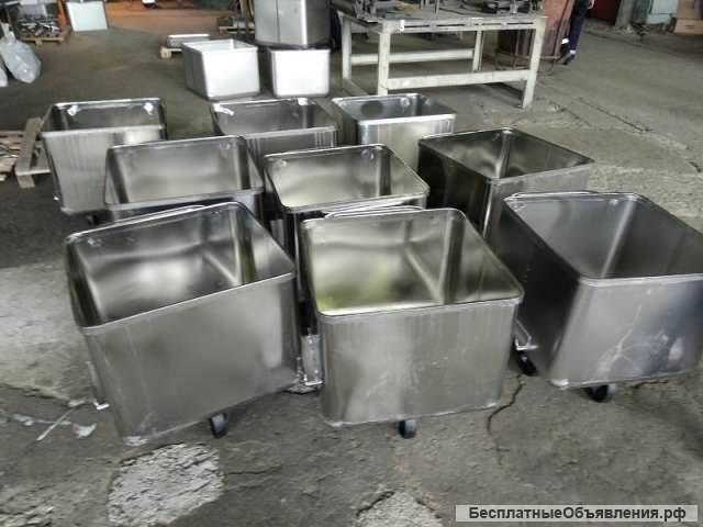 Чан-тележки / чебурашки (китаянки) на 100, 200 и 300 литров