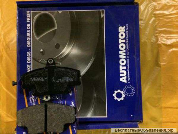 Оригинальные тормозные диски и колодки рено логан