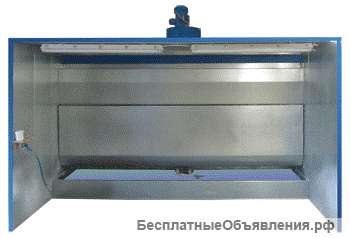 Окрасочная камера с водяной завесой