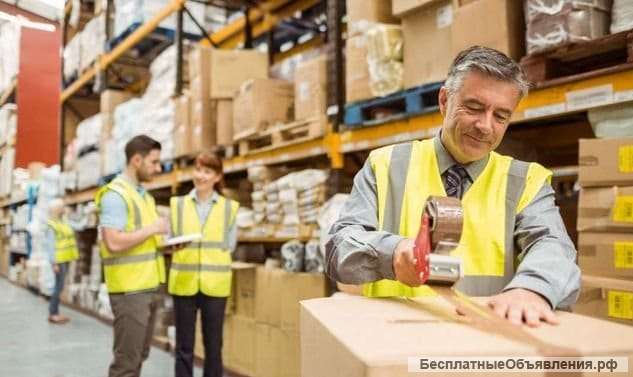 Разнорабочие на склад