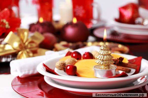 Новогодний декор стола