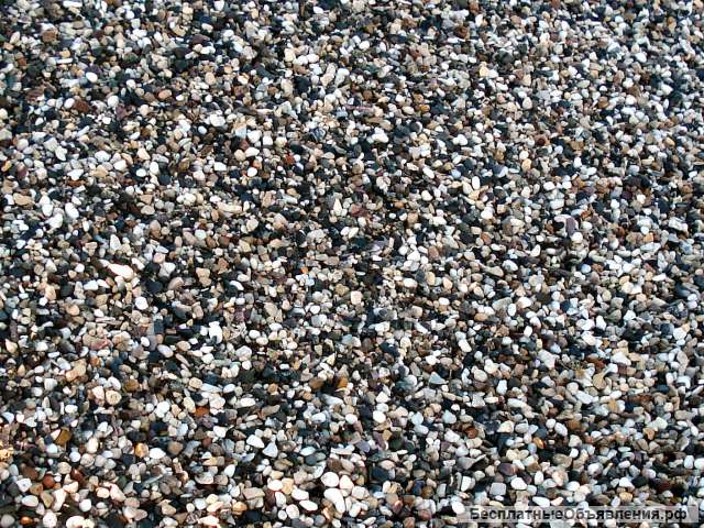 Щебень гравийный фр. 5-20 20-40 40-70 купить в Москве