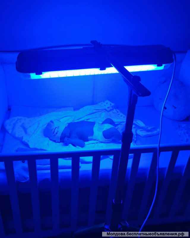 Аренда двойной лампы для лечения желтухи у малышей. Лечение на дому. Лампы новые