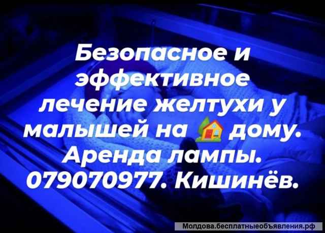 Аренда двойной лампы для лечения желтухи у малышей. Лечение на дому. Лампы новые