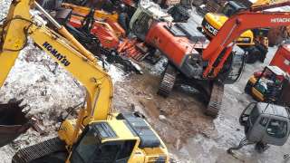 Экскаватор Хитачи бу Hitachi ZX330-3 2012 на запчасти разборка оригинальные запчасти