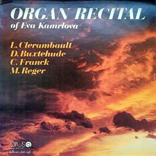 Kamrlova Eva Organ Recital LP