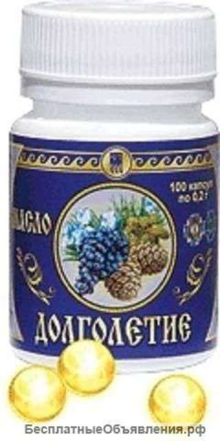 Кедровое масло «Долголетие»