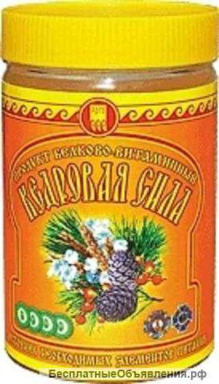 Кедровая сила, белково-витаминный коктейль