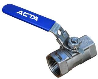 Краны шаровые нержавеющие АСТА КШ151 1/4''-2''