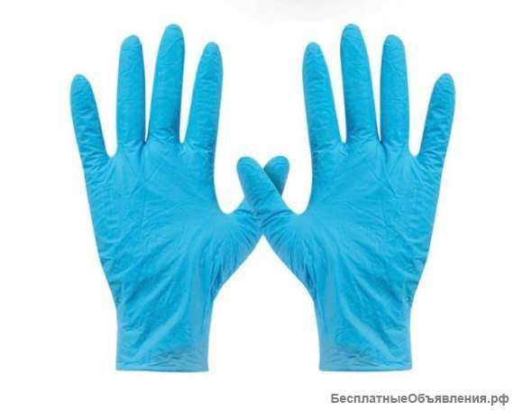 Перчатки медицинские нитриловые одноразовые «AIM-X»