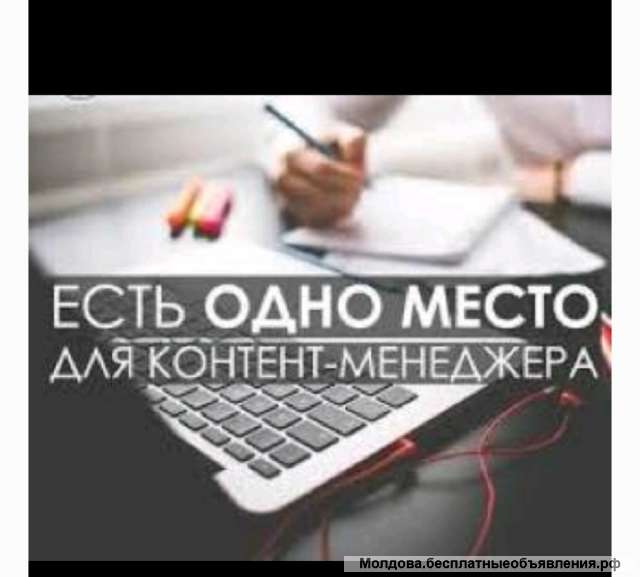 Ищу контент-менеджера