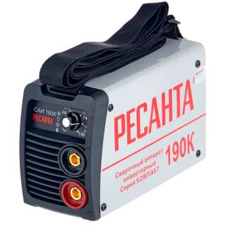Инверторный сварочный аппарат Ресанта САИ-190К серии "Компакт"