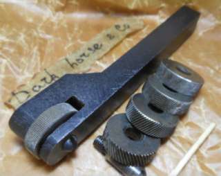 Державка для накатки 12 мм под ролик 20х6х6 с комплектом роликов