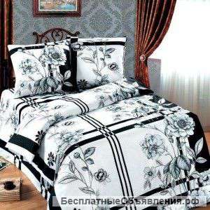 Бесшовное постельное белье бязь новое