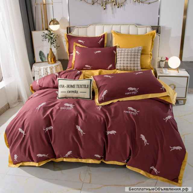 Комплекты постельного белья из сатина