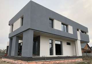 Строительные работы - утепление частных домов (штукатурные фасады)