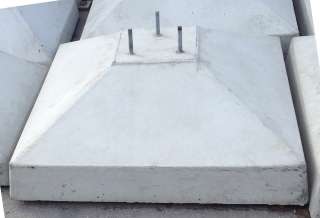 Фундамент бетонный для флагштока