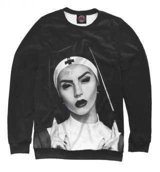 Свитшоты с принтом монахини
