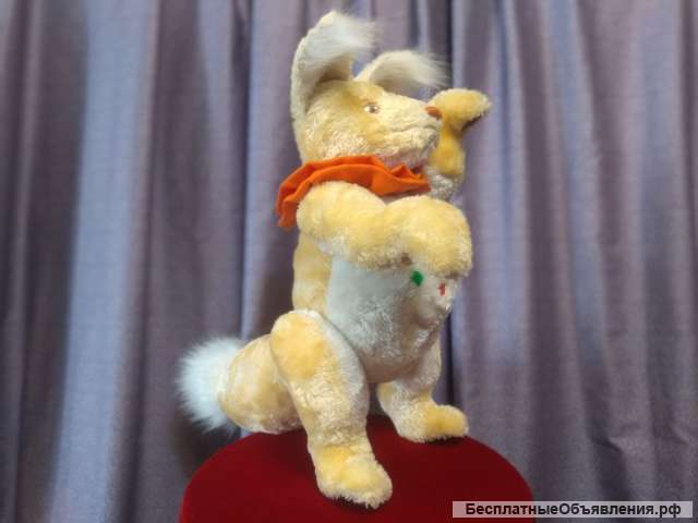 Музыкальная уникальная игрушка жёлтый лис