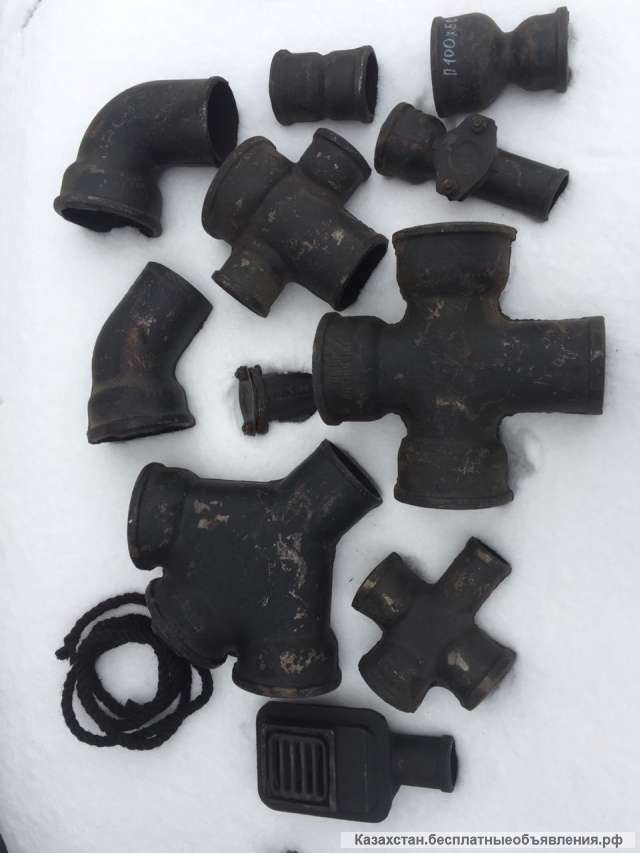 Чугунные трубы ДУ 50, 100, 150