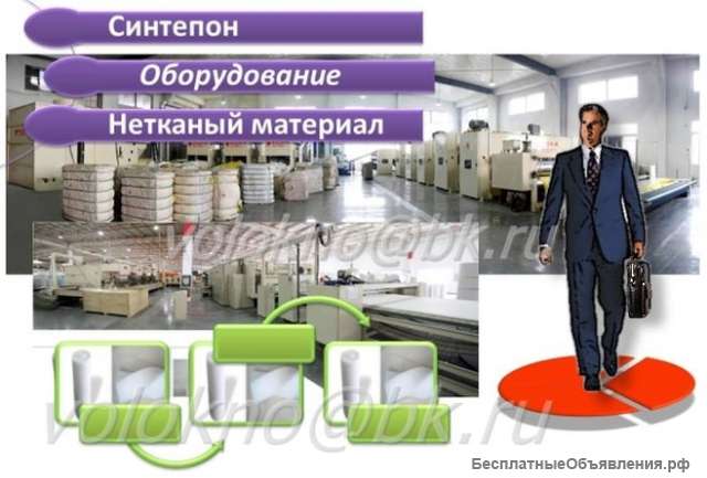 Синтепон обОрудование (250 кг/ч)