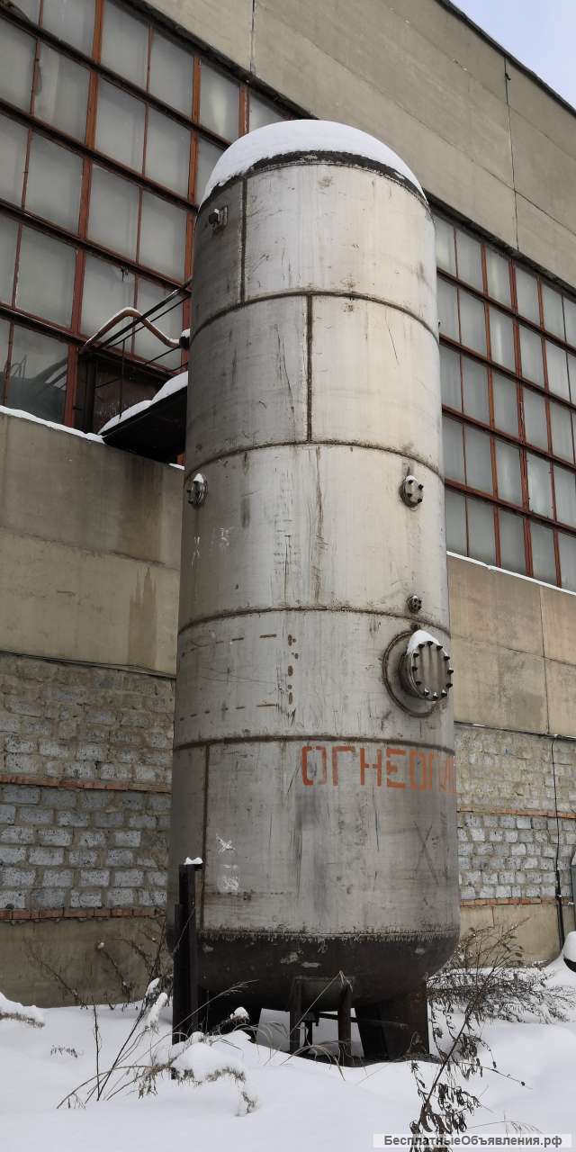 Ресивер ёмкость нержавеющая под давление 25 м3