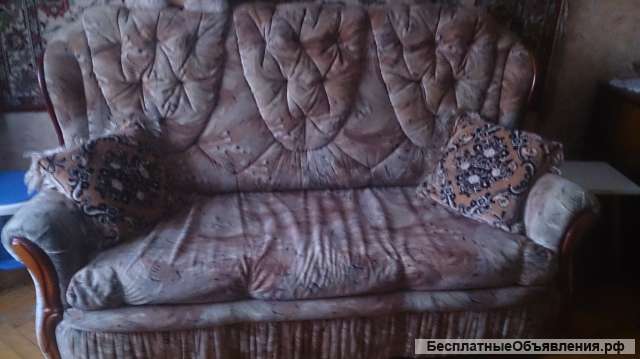 Диван, раскладной с отсеком для хранения белья