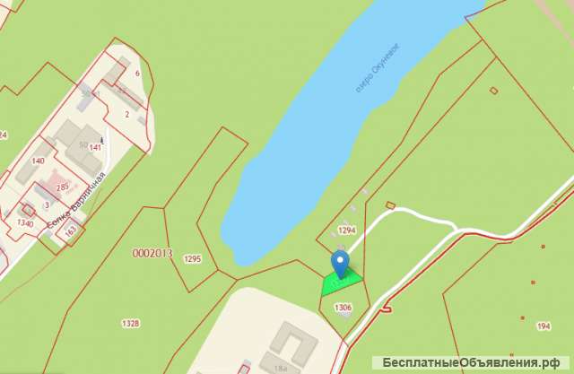 Земельный участок 850квм