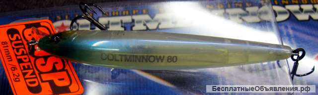 Jackall Colt Minnow 80 SP цв. Spring chart