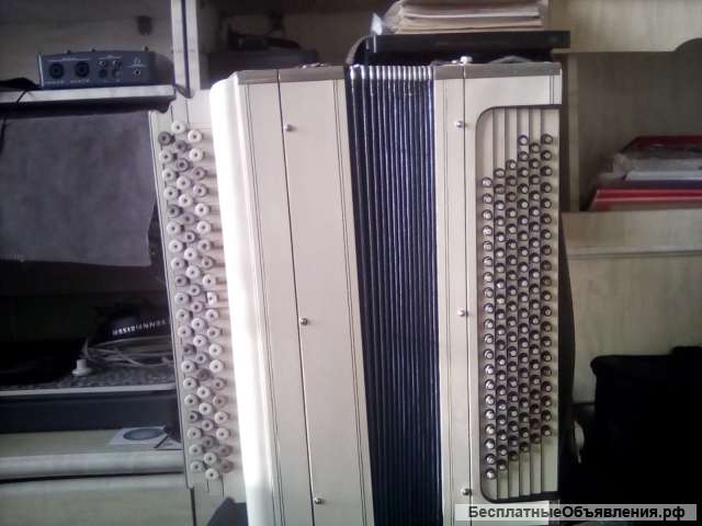 Баян цельнопланочный 58х120 (белый)