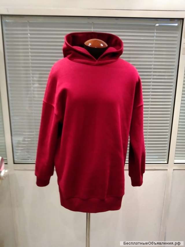 Худи хлопковое женское (футер 3-нитка)