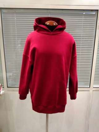 Худи хлопковое женское (футер 3-нитка)