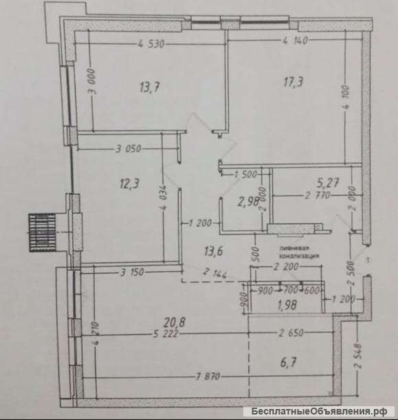 3х кв на Воровского