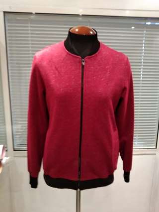 Бомбер женский на молнии