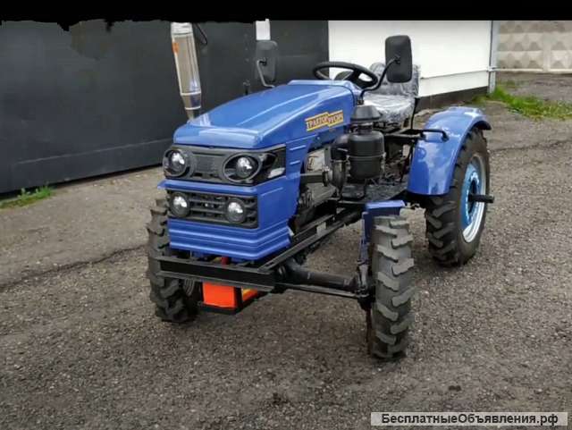 Минитрактоp Русич Т-30 ВОМ 4×4